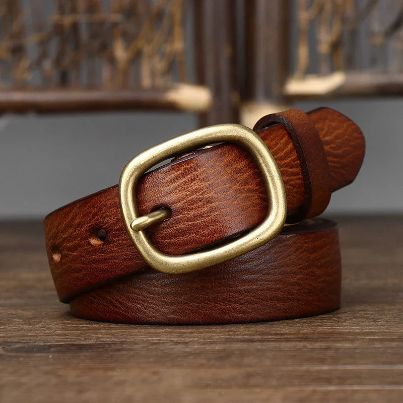 Valenzora | Women's leather belt with a stylish look
