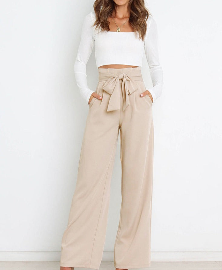Valenzora – Hose mit weitem Bein und Bindeband