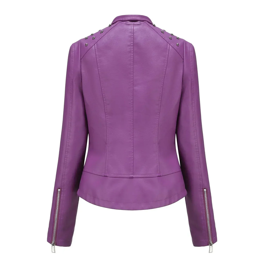 Valenzora | Elegante Lederjacke für Damen.