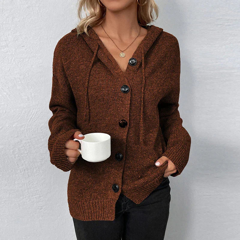 Valenzora | Comfortable Hooded Cardigan