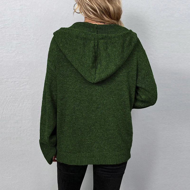Valenzora | Comfortable Hooded Cardigan