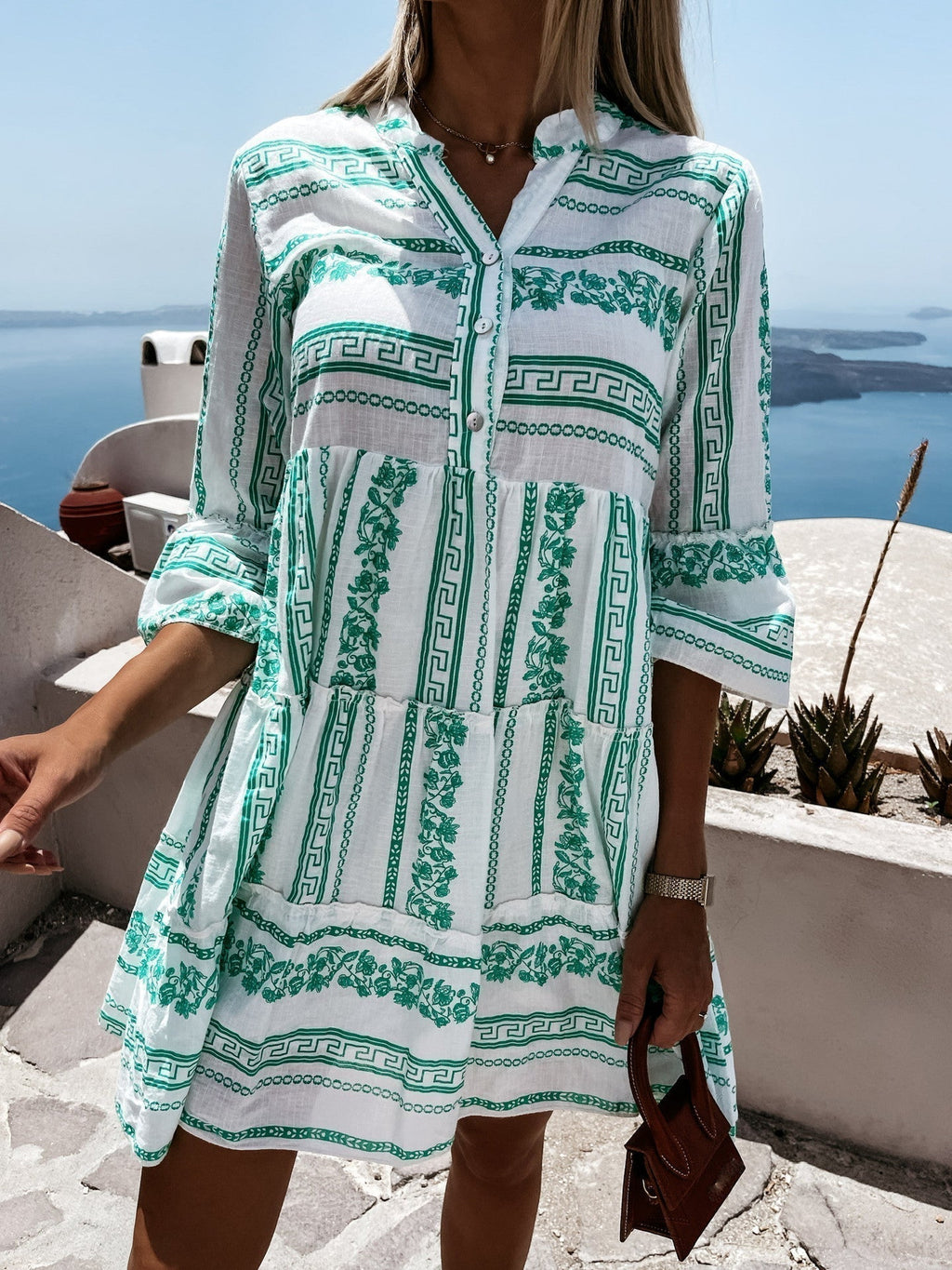 Valenzora | Boho layered tunic dress Millana