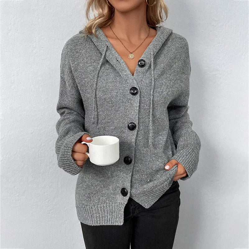 Valenzora | Comfortable Hooded Cardigan