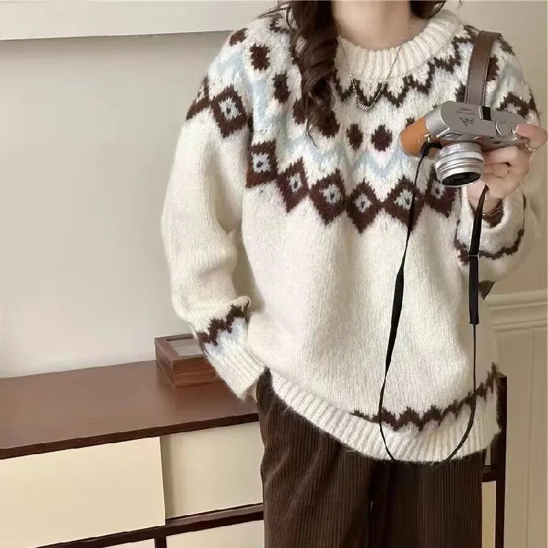 Valenzora | Nordische Strickjacke für Damen