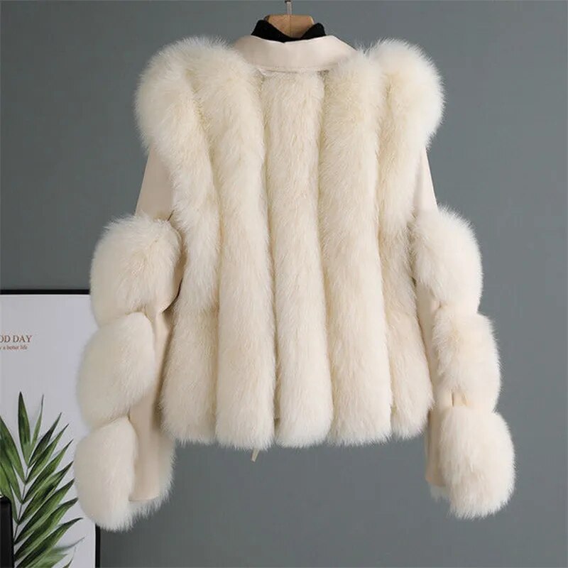 Valenzora | Luxurious fluffy winter jacket for women - 2026 Style