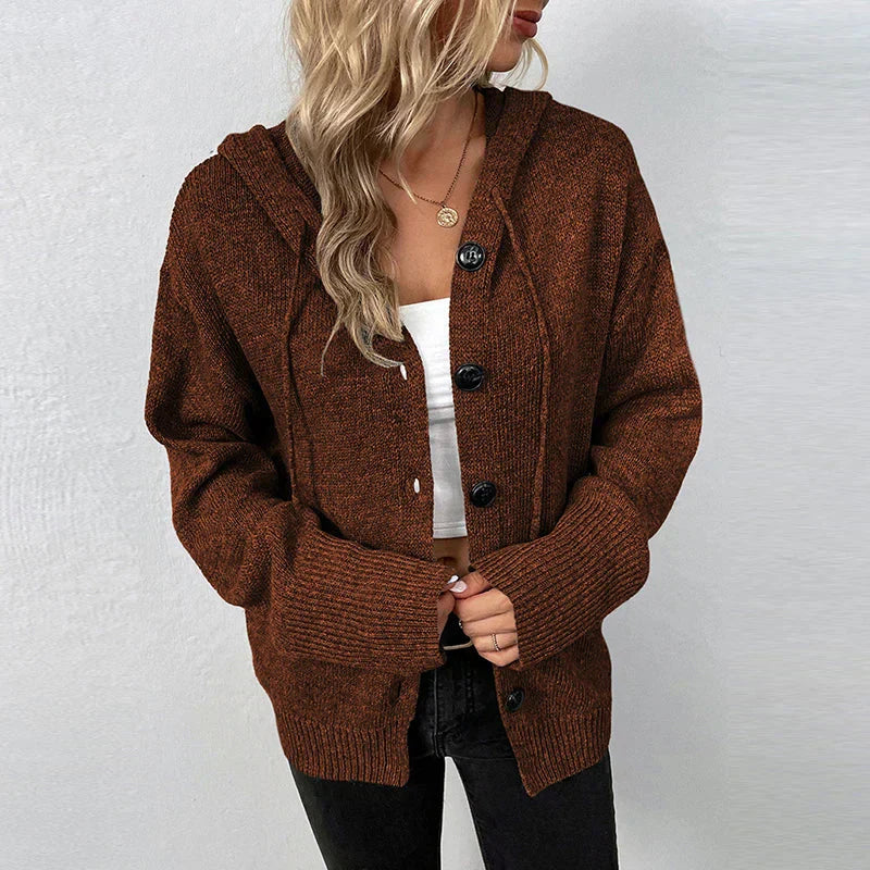 Valenzora | Comfortable Hooded Cardigan