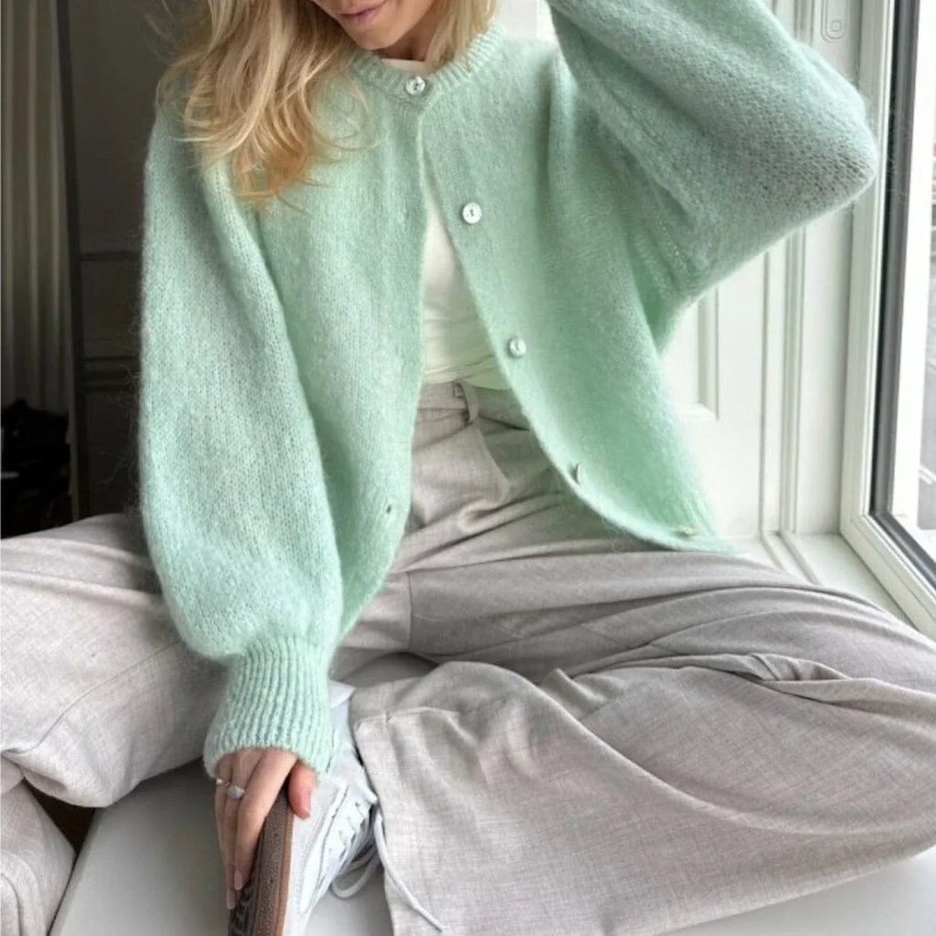 Valenzora | Langärmlige Strickjacke