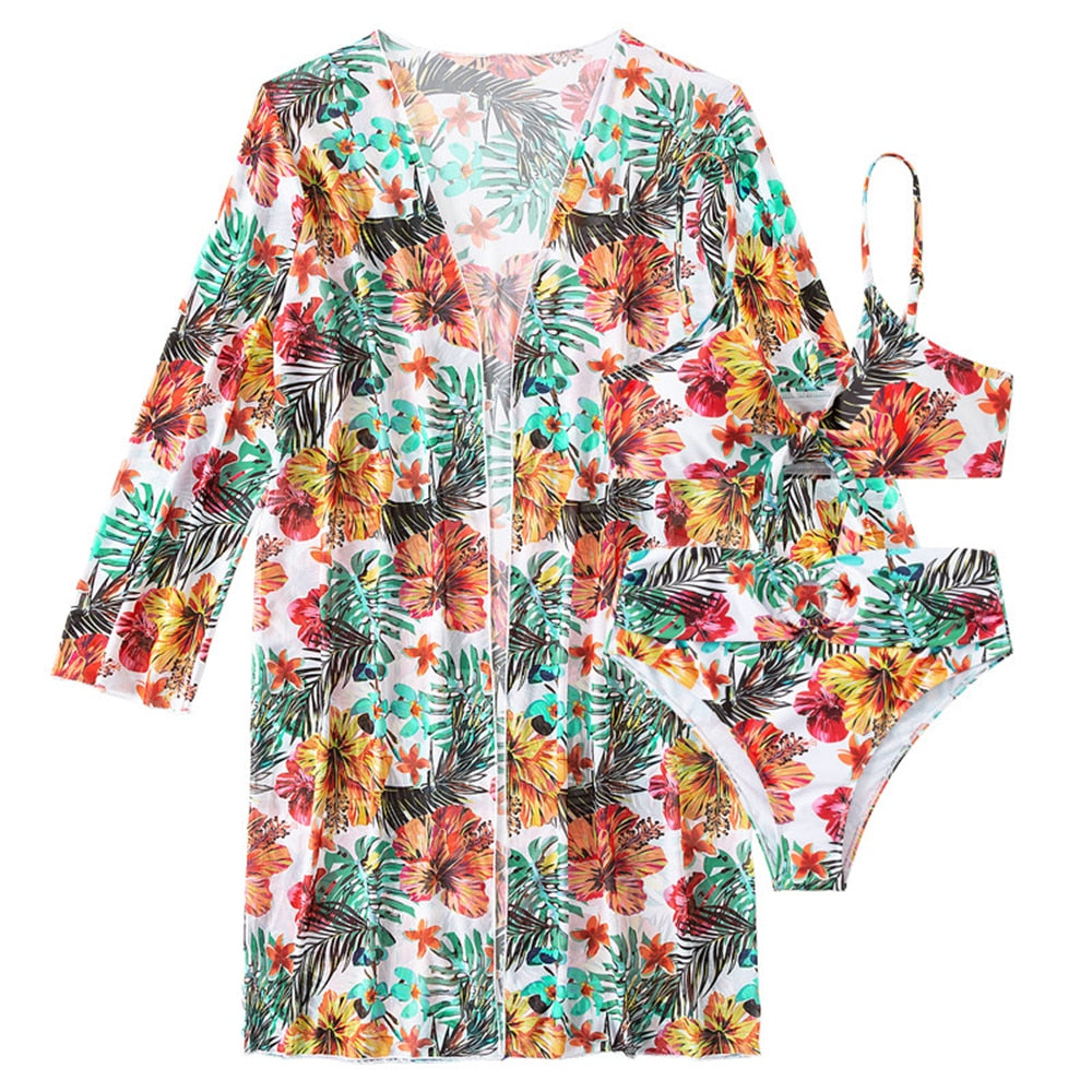 Valenzora | Bikini mit Blumenmuster