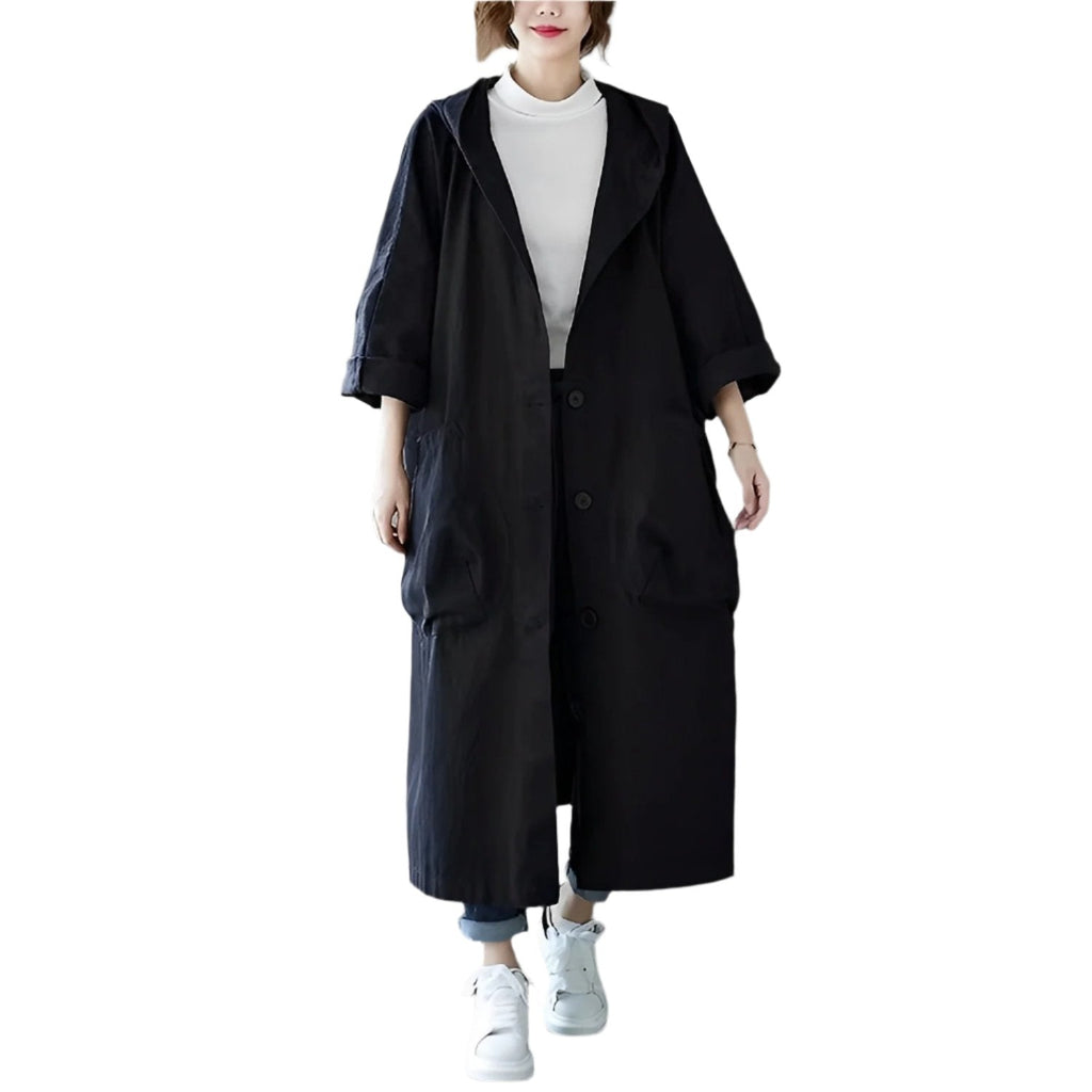 Valenzora | Oversized Windbreaker with Pockets