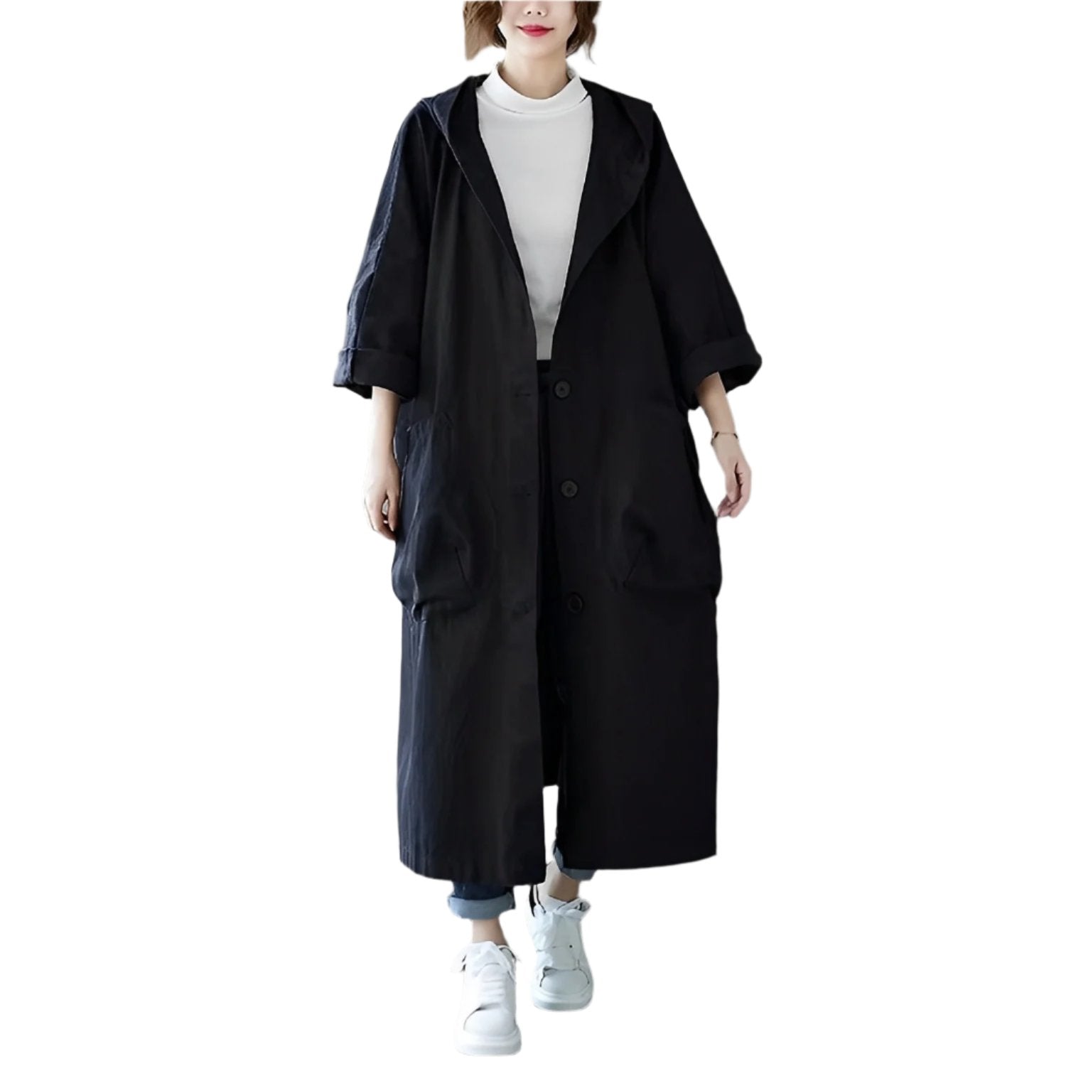 Valenzora | Oversized Windbreaker with Pockets