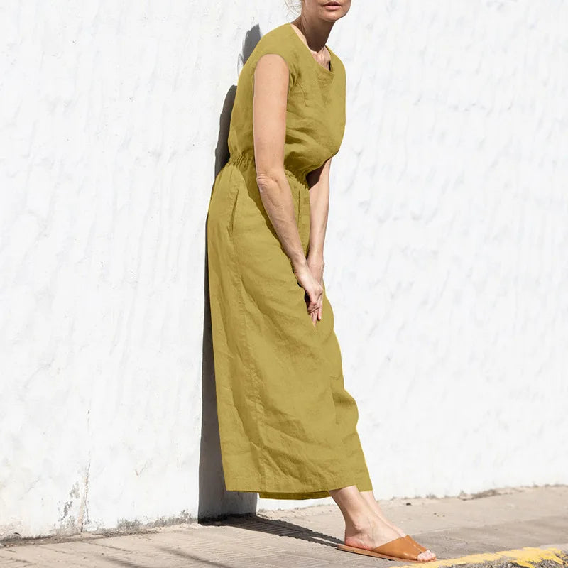 Valenzora | Cotton Linen Overall