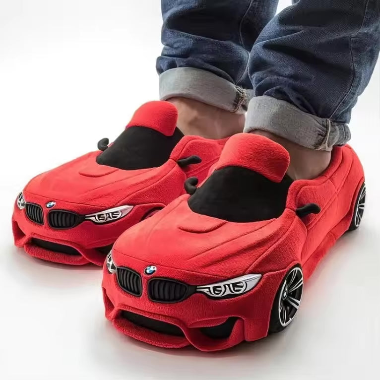 Valenzora | Car-inspired design slippers with non-slip soles for maximum comfort