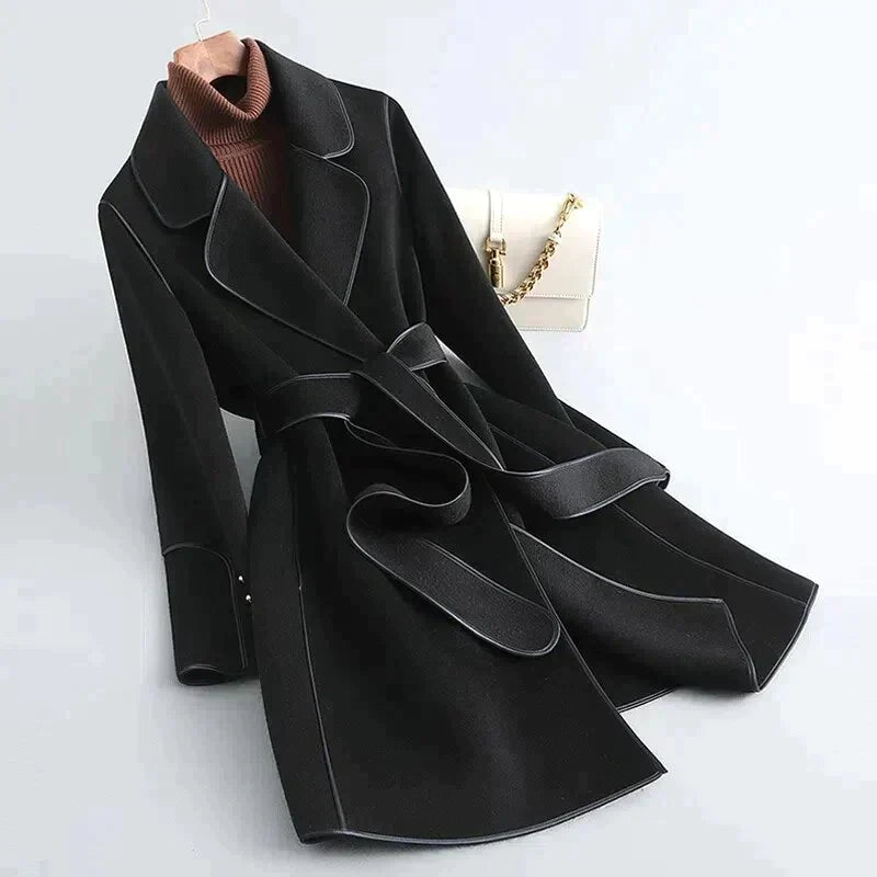 Valenzora | Wool trench coat