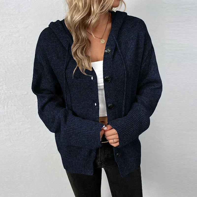 Valenzora | Comfortable Hooded Cardigan
