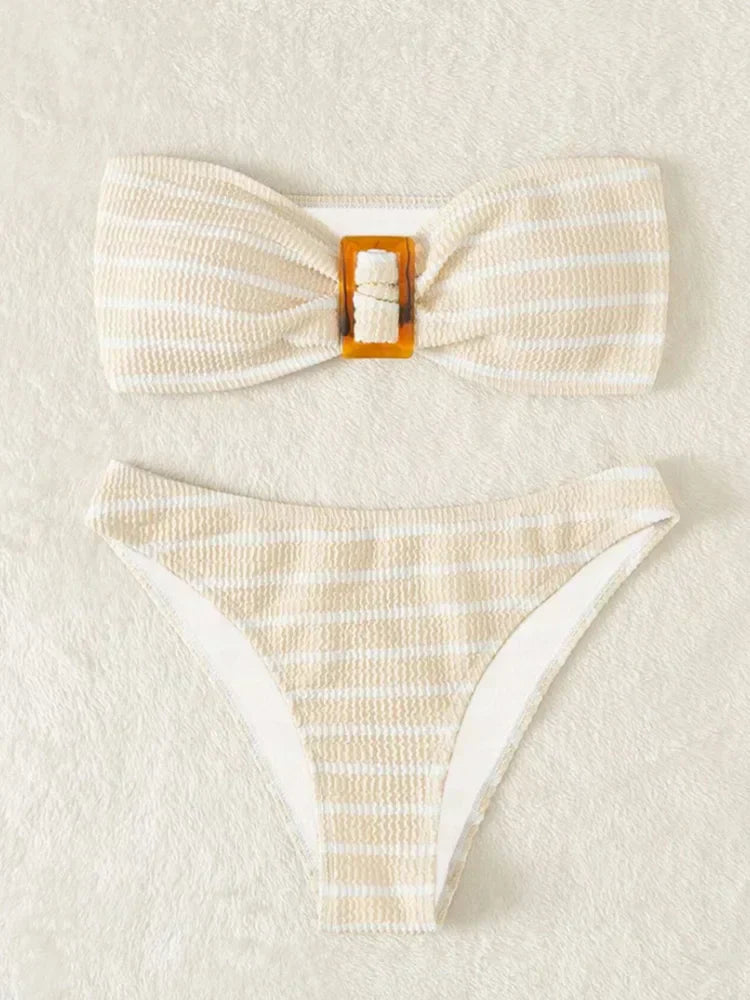Valenzora Bandeau Bikini Set