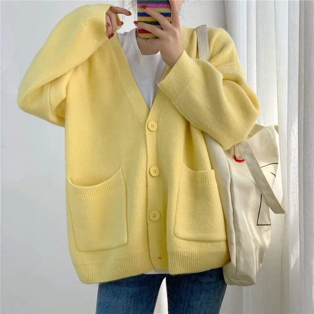 Valenzora | Klassischer Cardigan mit Knöpfen für zeitlosen Komfort für Damen