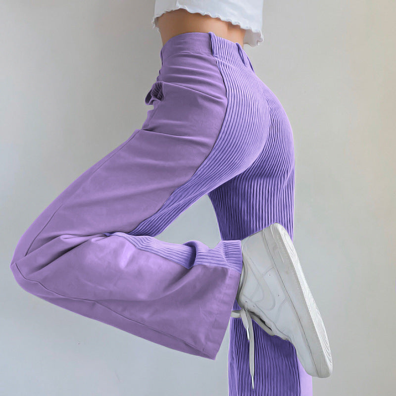 Valenzora - Stylish corduroy trousers