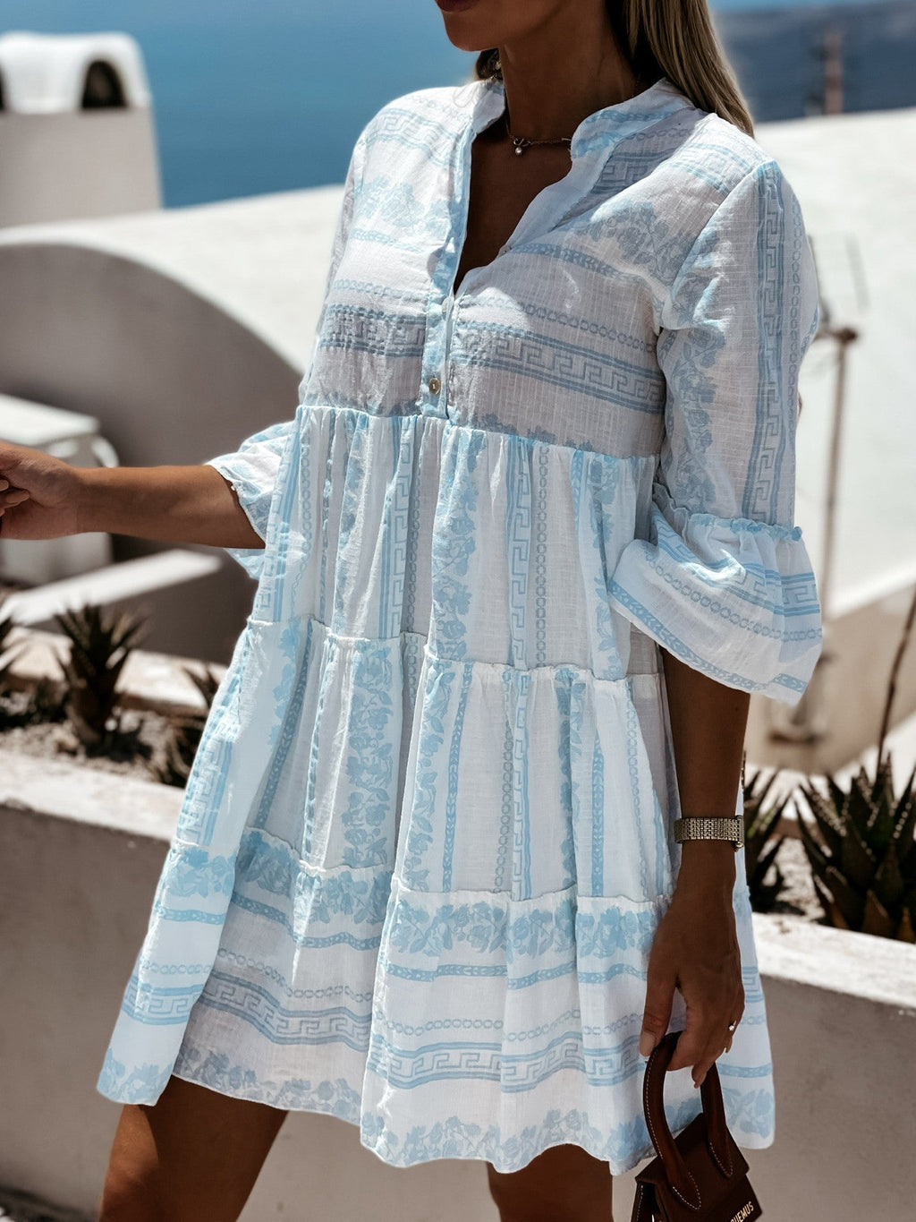Valenzora | Boho layered tunic dress Millana