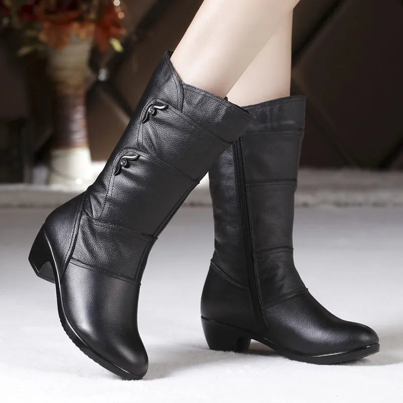 Fashion mid-calf boots