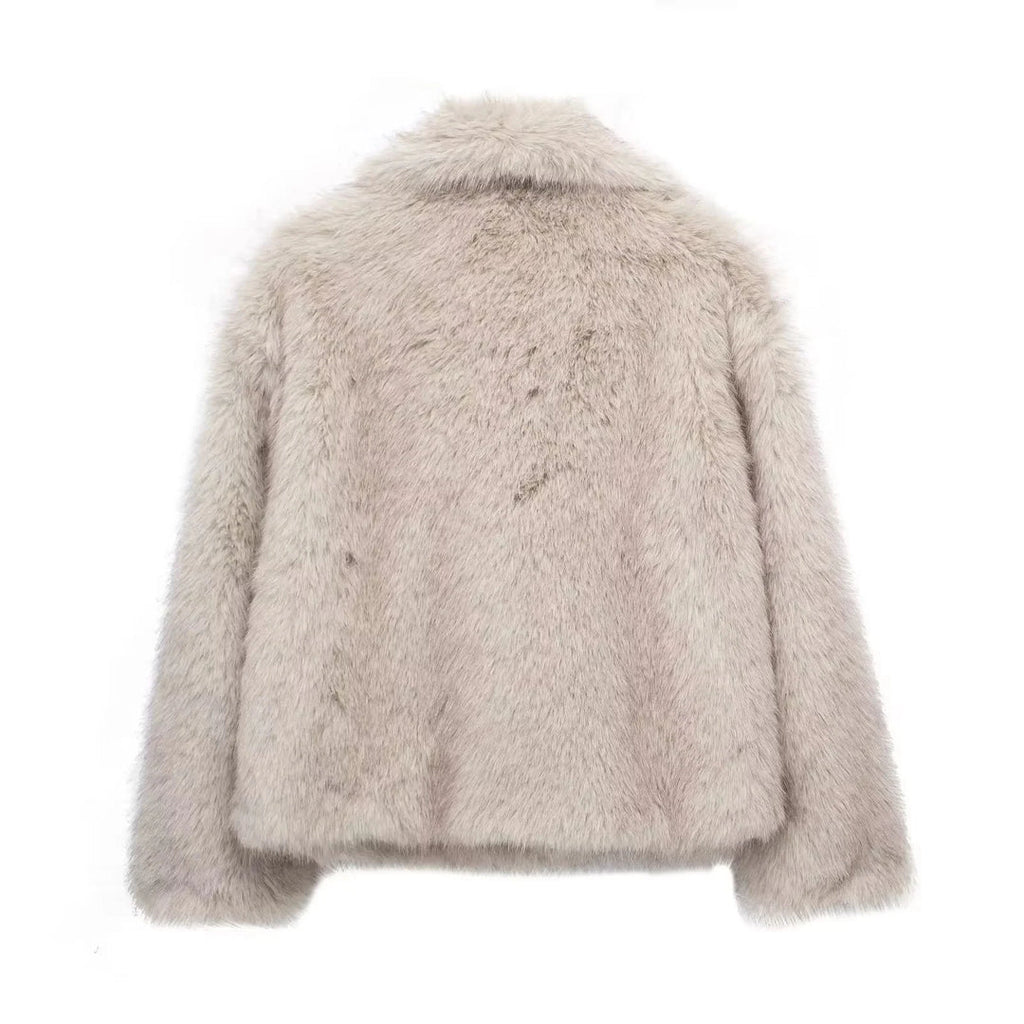 Valenzora | Eco-fur coat
