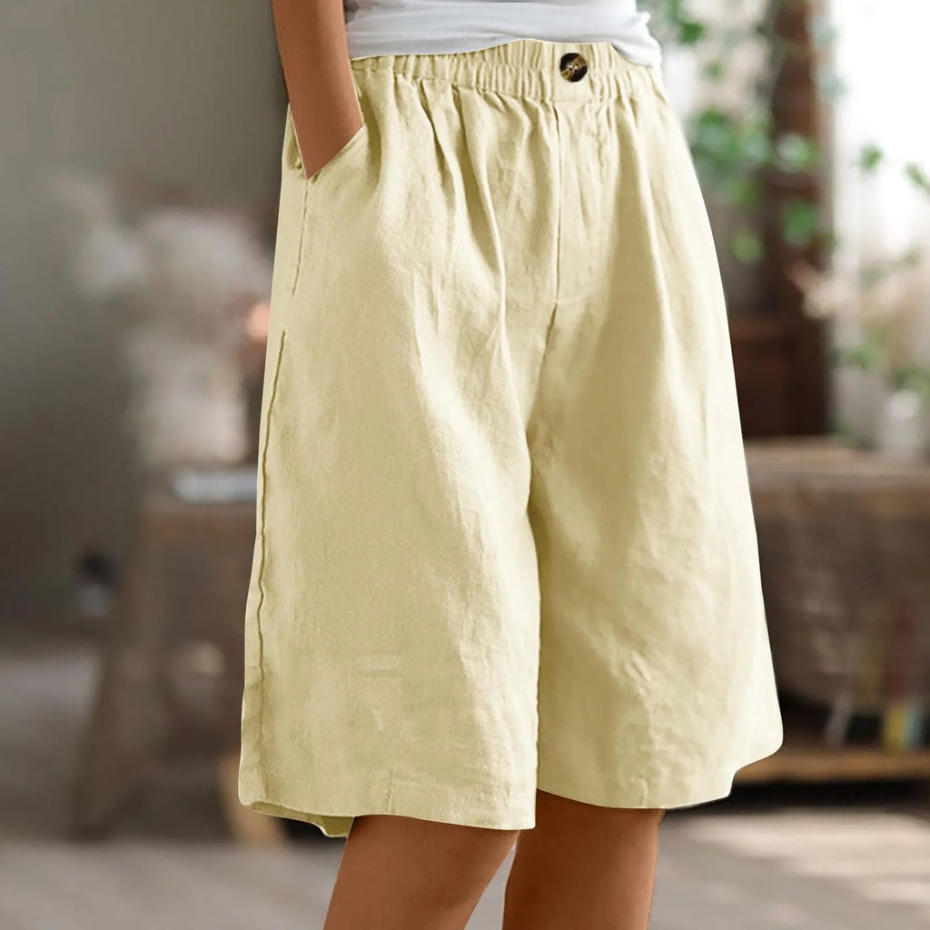 Valenzora | Premium Cotton-Linen Women's Trousers