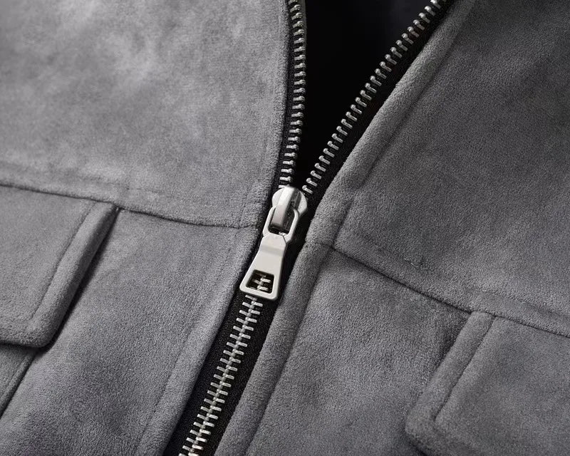 Valenzora | Streetwear-Jacke aus Baumwollmischung für bequemen Stil