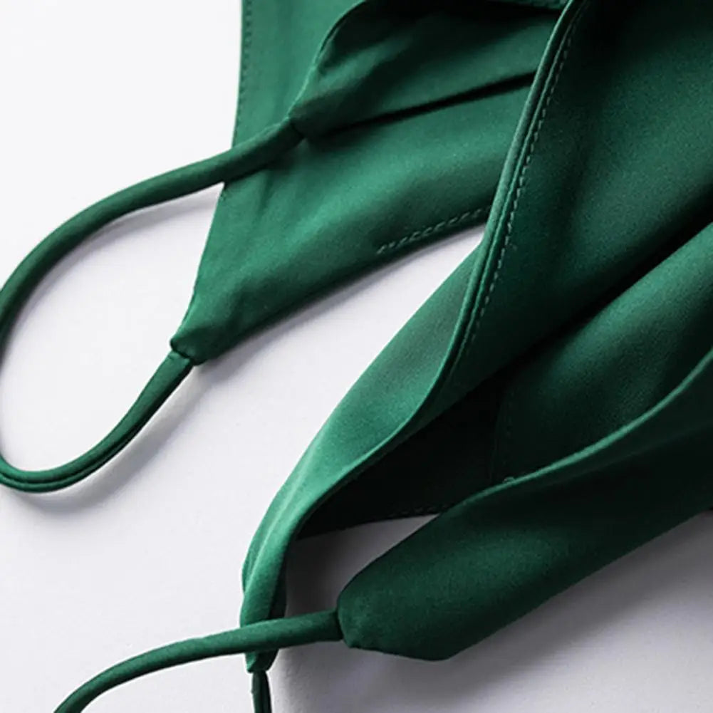 Valenzora | Satin Undershirt with Spaghetti Straps for Women