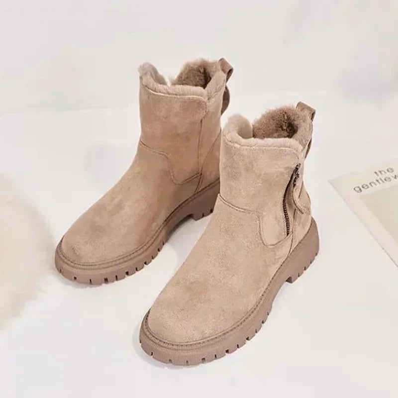 Valenzora | Women's snow boots with plush lining