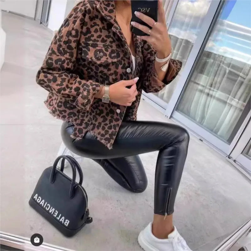Valenzora | Bequeme, schicke Jacke mit Leopardenmuster
