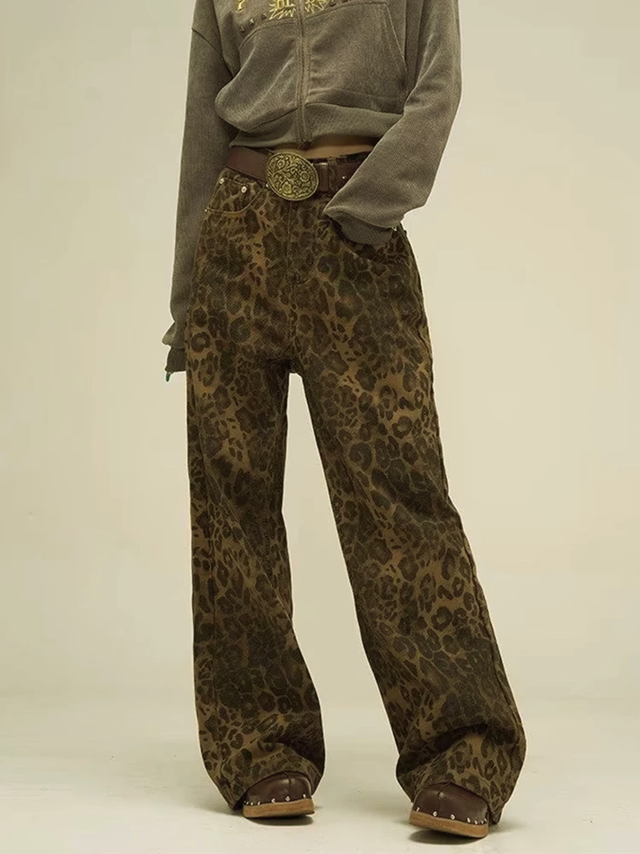 Valenzora | Viral leopard print jeans