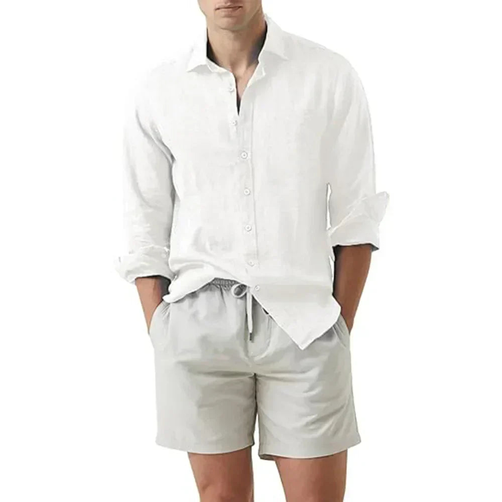 Valenzora | Summer shirt made of linen and cotton