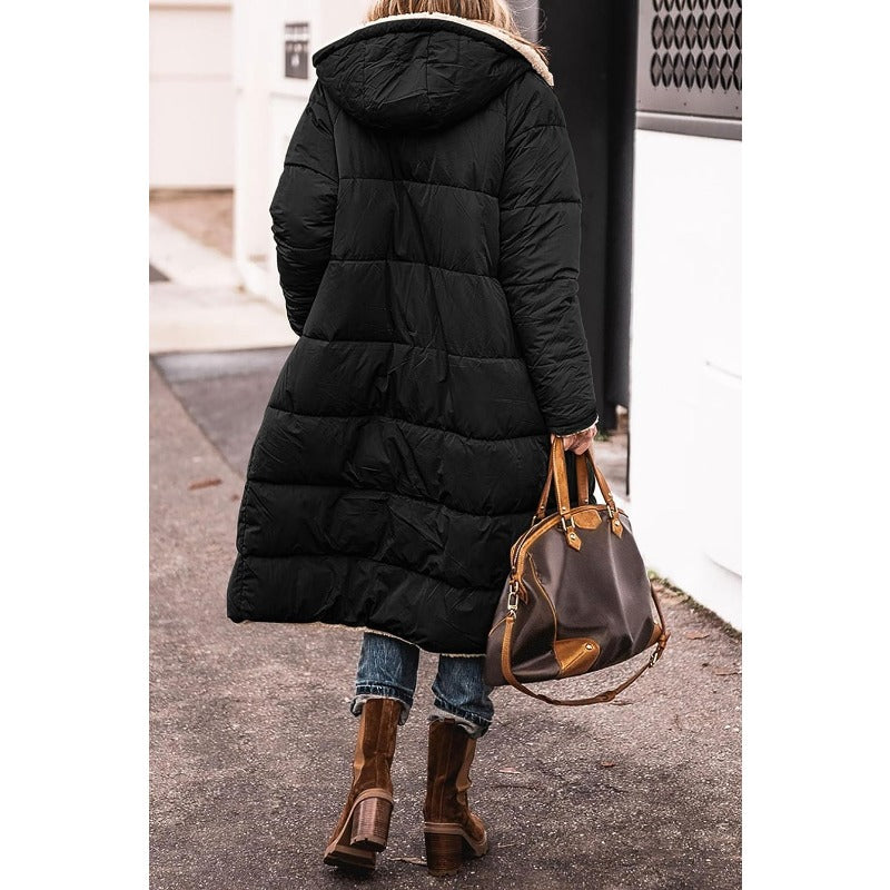 Valenzora | Double-breasted reversible jacket for women