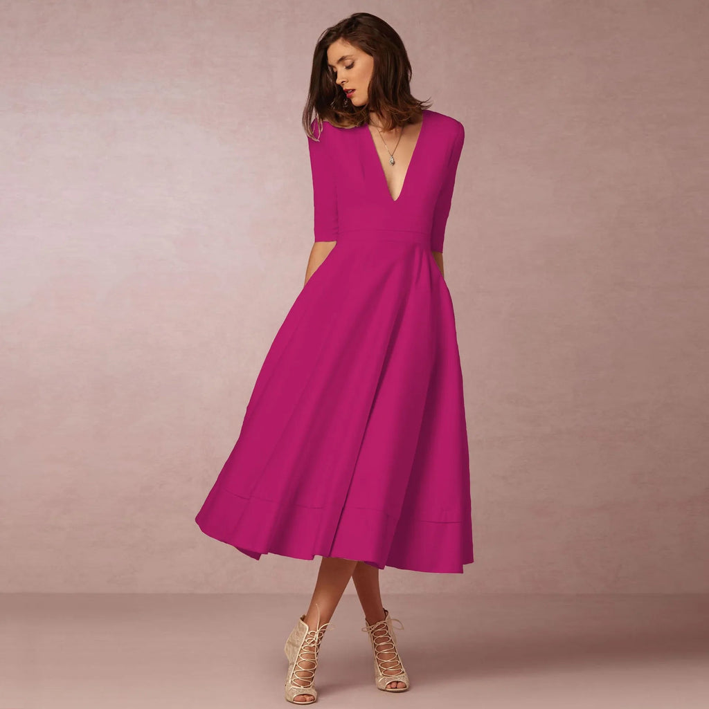 Valenzora | Elegant Long Women's Dress