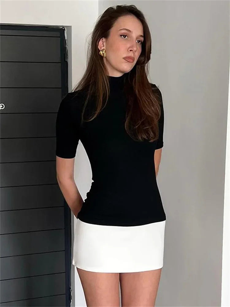 Valenzora | Lässiges Patchwork-Minikleid