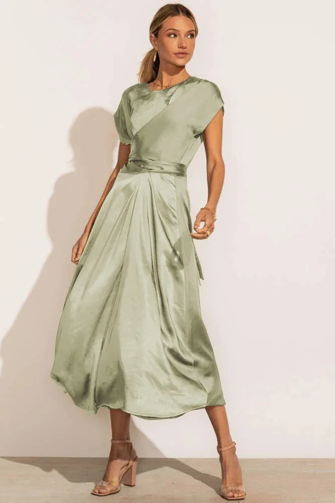 Valenzora | Elegantes Partykleid aus Satinseide