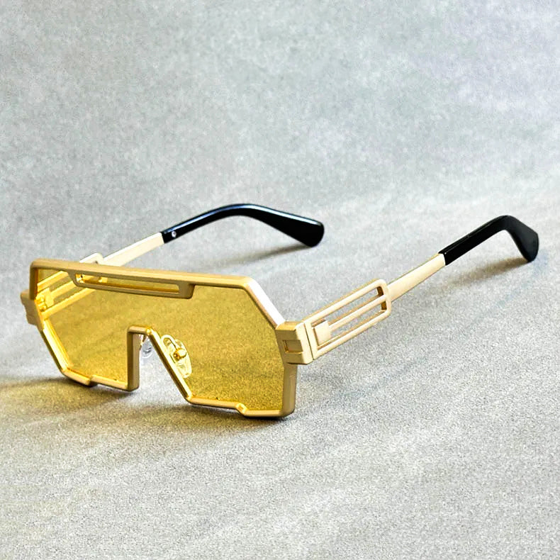 Valenzora | Cyberpunk Shield Sunglasses - Stylish & Futuristic