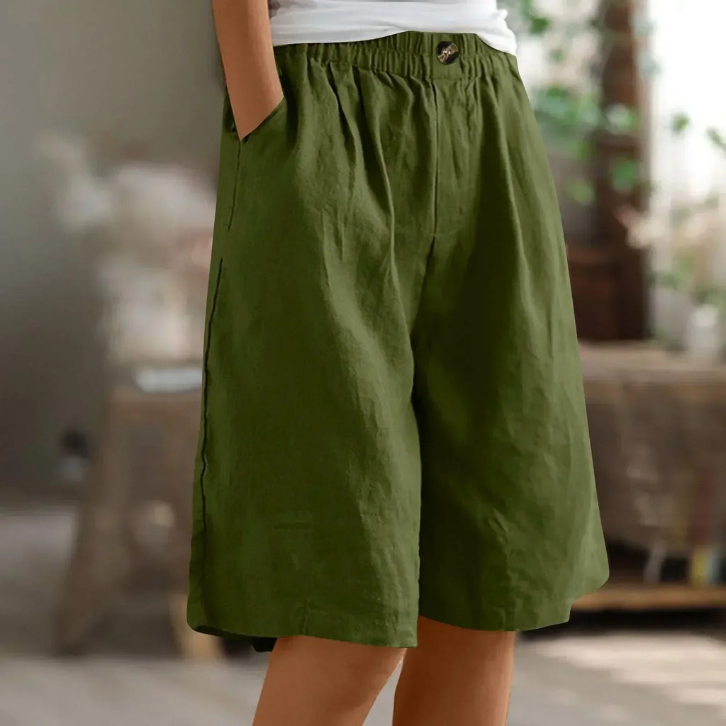 Valenzora | Cotton Linen Women's Trousers