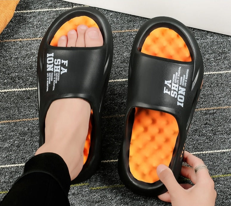 Valenzora | Luxury Orthopedic Bath Slippers with Soft Footbed and Non-Slip Sole