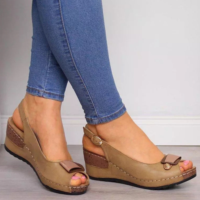 Valenzora | Orthopedic heeled sandals for pain-free walking