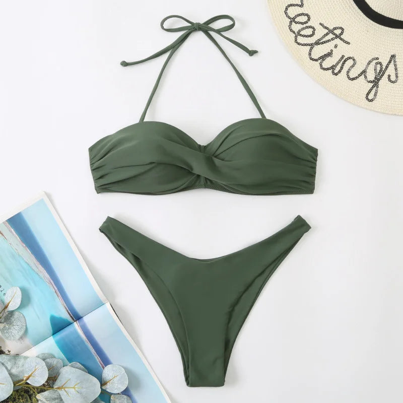 Valenzora | Sexy Push-Up Bikini for Women's Swimwear, Swimsuit, Girls' Bikini Set, Swimming Trunks for Beachwear, Pool, Summer