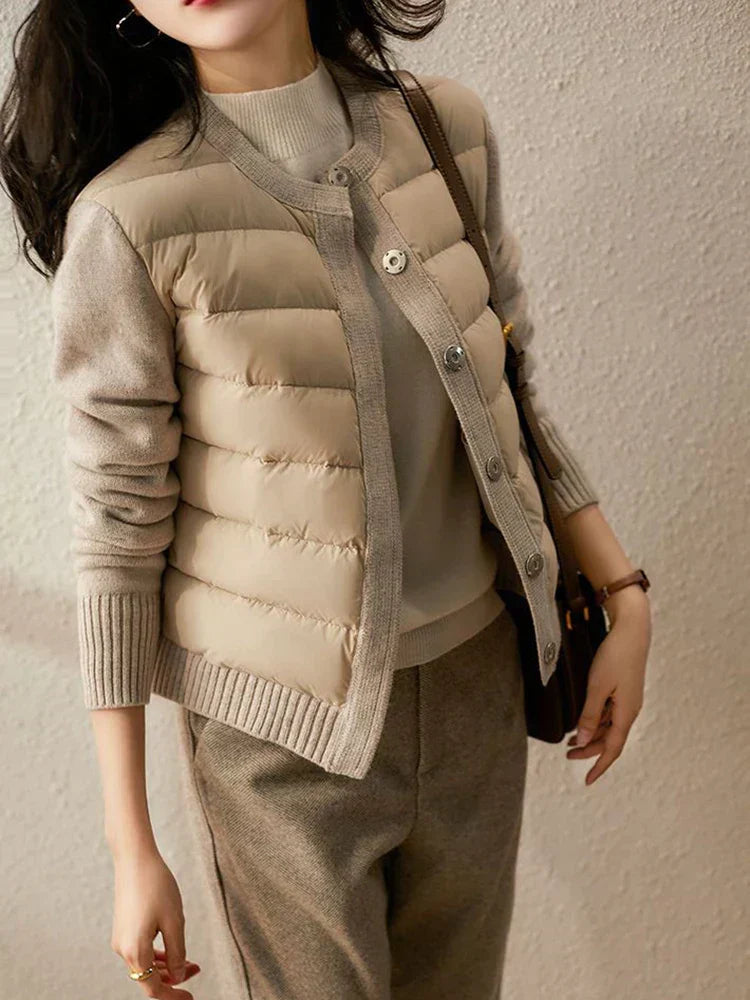 Valenzora - Trendy women's puffer jacket