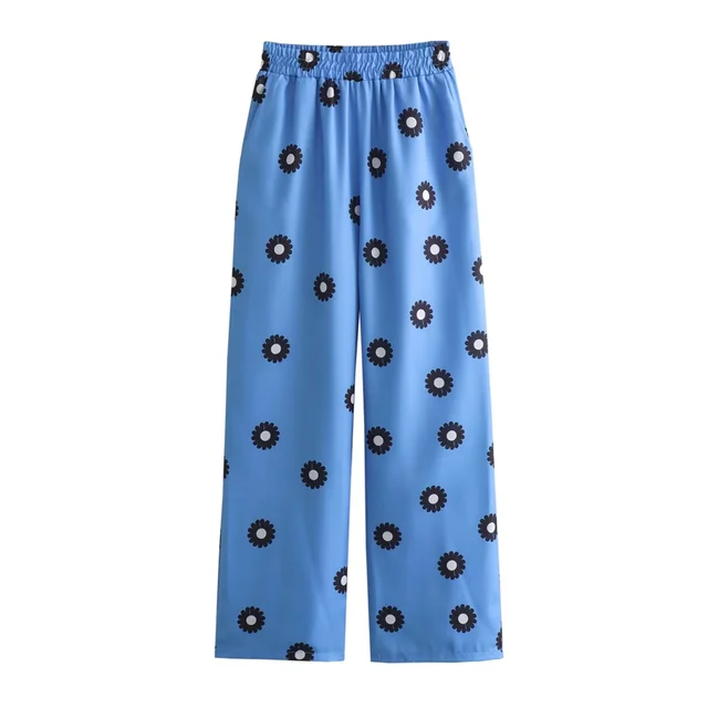 Valenzora - Top + Trousers - Casual - Printed - Summer
