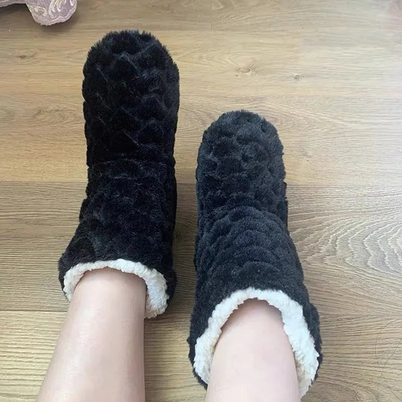 Valenzora | Plush slippers - cozy fleece slippers