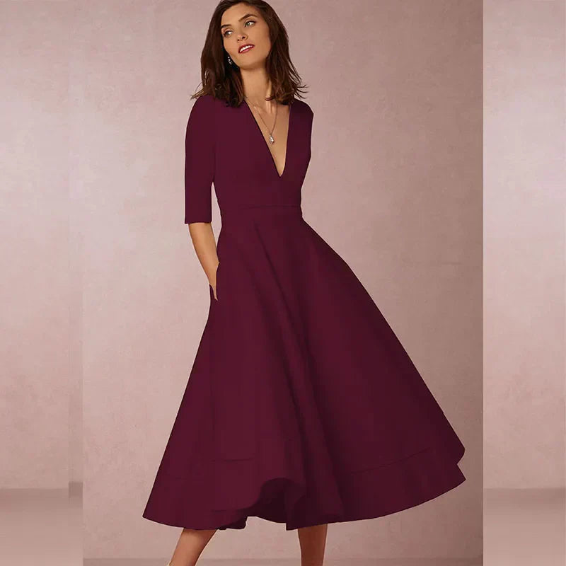 Valenzora | Timeless swing dress in the style of the 60s