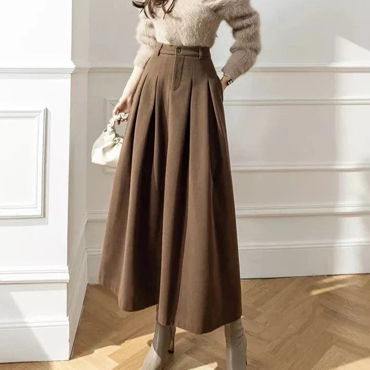 Valenzora Elegant Wool Skirts