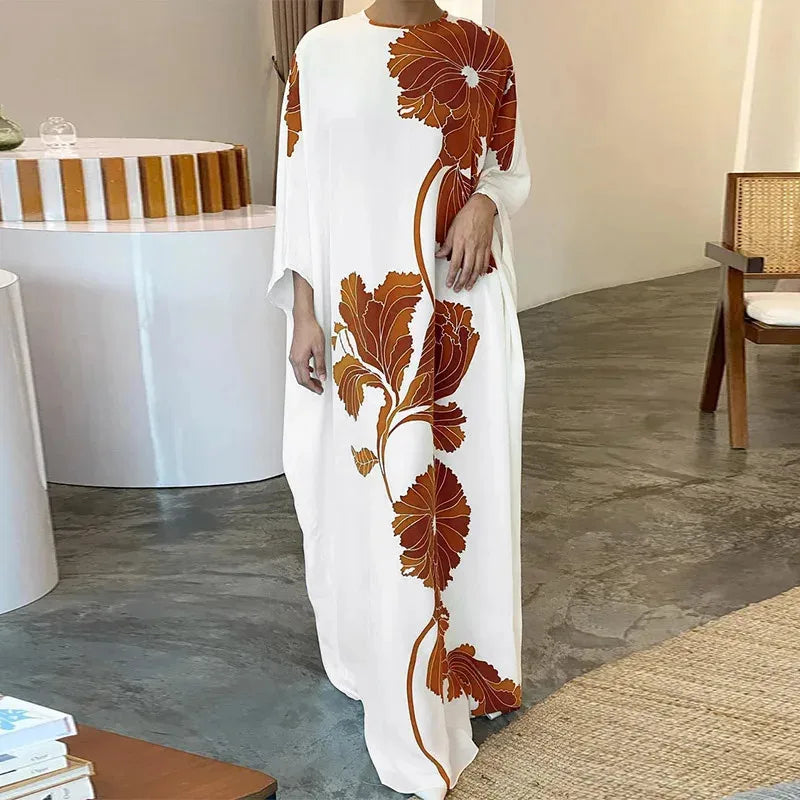 Valenzora | Fashionable dress with floral print