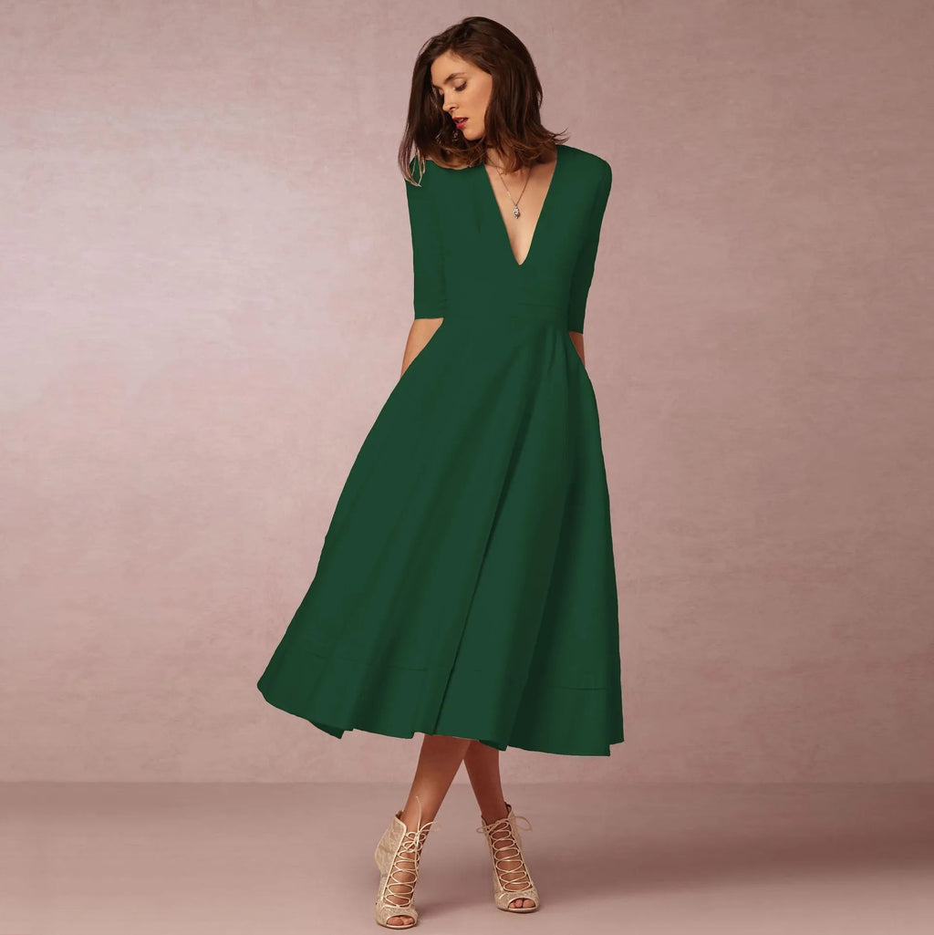 Valenzora | Elegant Long Women's Dress