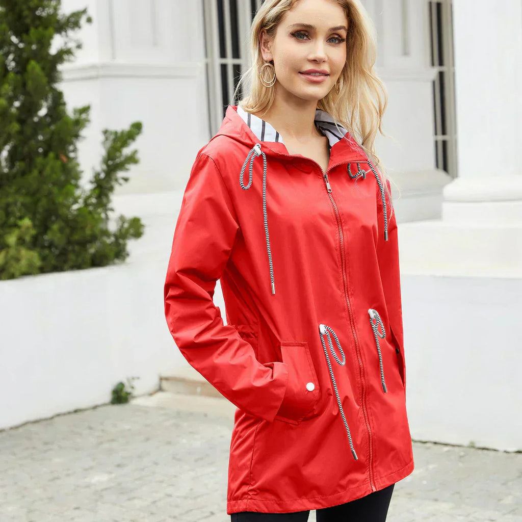 Valenzora | Regenjacke mit Kapuze