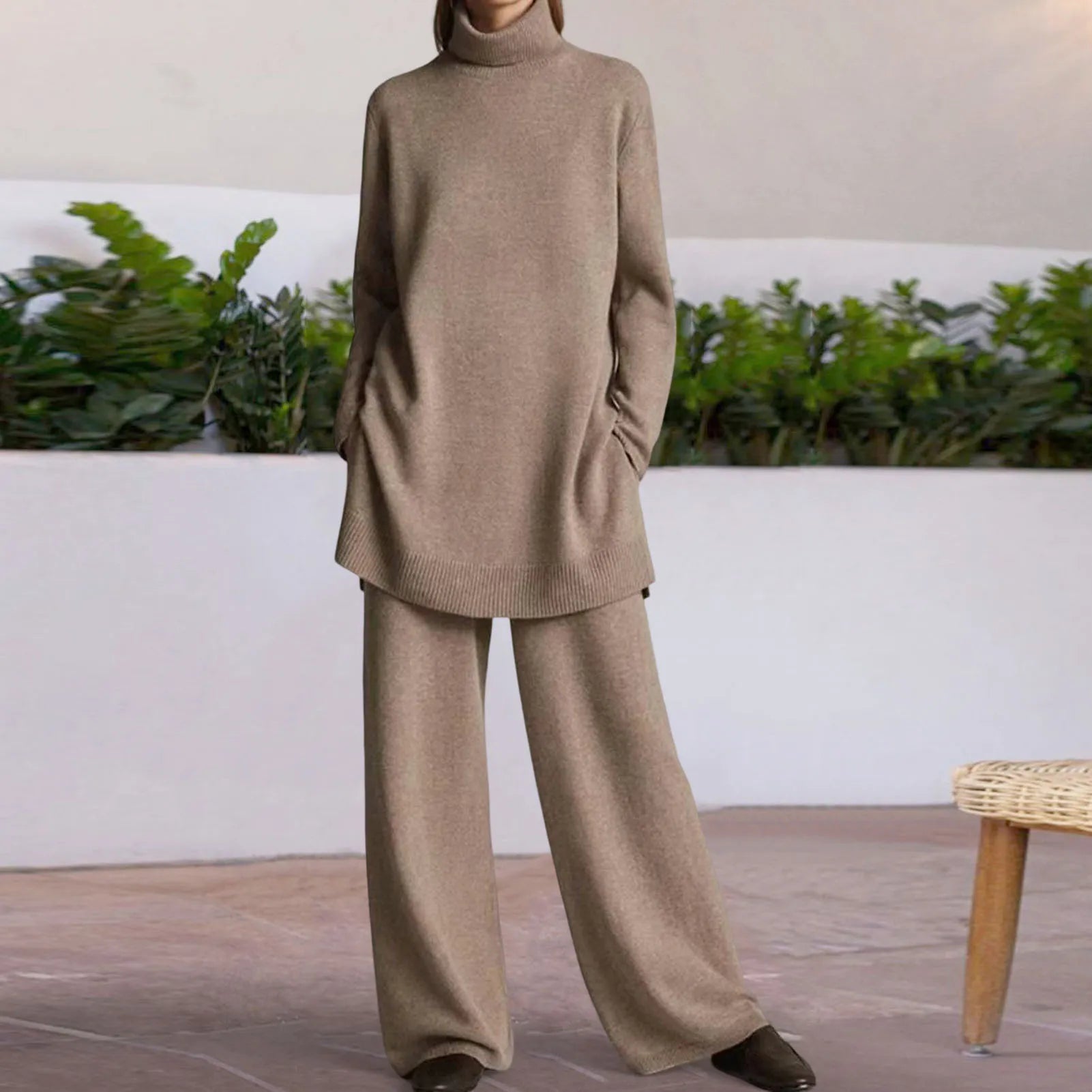 Valenzora casual knitwear set