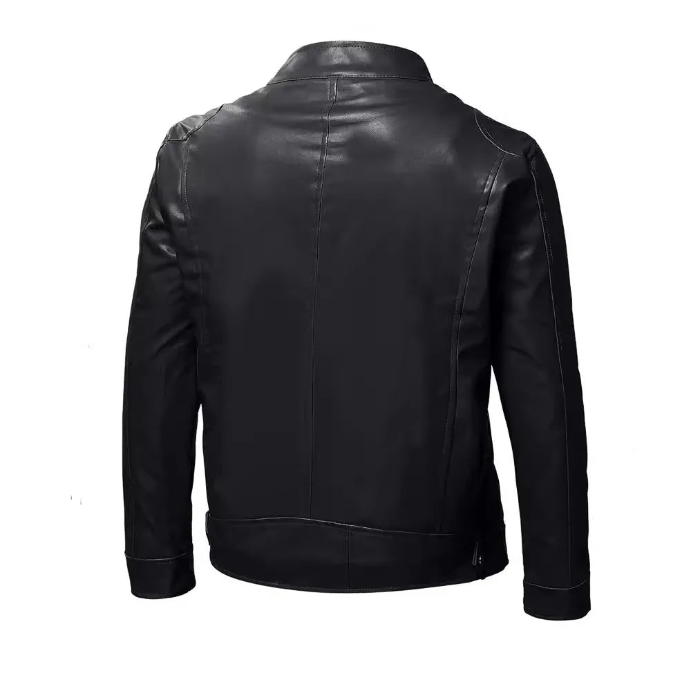 Valenzora | Timeless leather jacket with biker flair